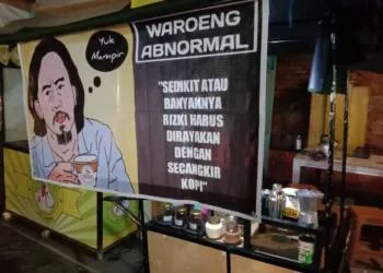 Keren Nih, Waroeng ABNORMAL Pamanukan Tempat Gaul Mahasiswa & Milenial Pamanukan