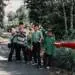 Hilangkan Kejenuhan, Santri Ponpes Darul Falah Adakan Kegiatan Outbound