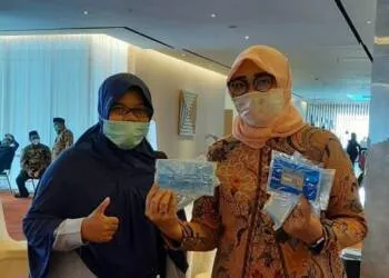 Titip Masker Buat Bu Menteri, BLK Komunitas Darul Falah Ingin Pelatihan Berkompetensi Kemnaker Terus Berjalan