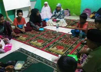 Sambut Pergantian Tahun 2020, Santri Diniyah Darul Falah Berdoa Dijauhkan Dari Bencana Covid-19
