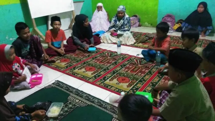Sambut Pergantian Tahun 2020, Santri Diniyah Darul Falah Berdoa Dijauhkan Dari Bencana Covid-19