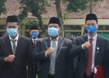 Kemenag Subang Pilih Beli Masker UKM Buatan Santri Salafiyah di HAB Kemenag ke-75