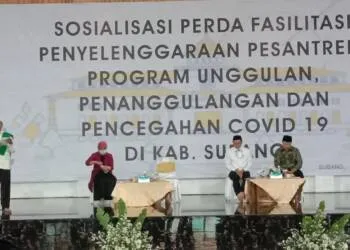 Wagub Jabar UU Ruzhanul Uluum Sosialisasikan Perda Pesantren di Subang dan Purwakarta