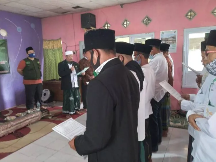 Pengurus UPZIS NU Kasomalang dilantik, KH Satibi: UPZIS Penopang Kemandirian Nahdlatul Ulama