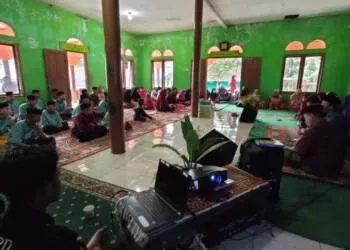 Pengajian Syahriahan Ponpes Darul Falah Cimanggu Ajang Tingkatkan Ke NU-an Santri, Jamaah & Asatidz
