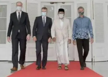 Temui Dubes Denmark, Finlandia dan Kanada, Gubernur Jawa Barat Bergaya Khas Santri
