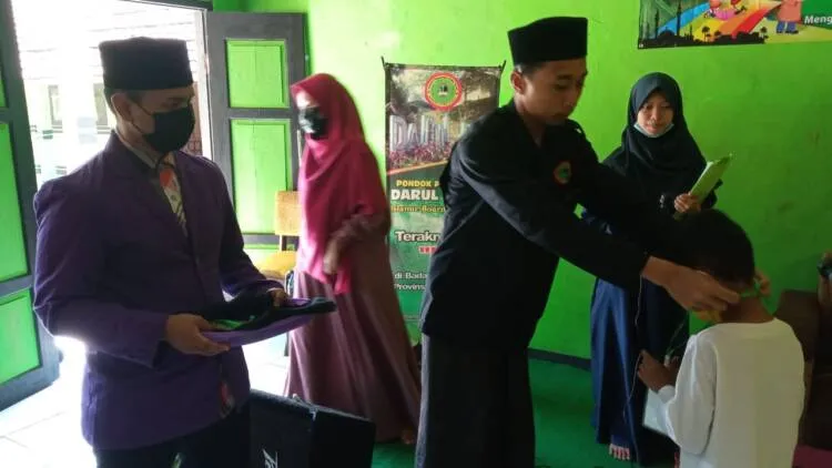 Ponpes Darul Falah Cimanggu Gelar Kegiatan Sanlat Ramadhan 1442 H di Dua Tempat