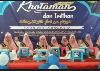 Rumah Quran Sinjai Gelar Wisuda Tahfiz dan Tahsin Hafalan Juz 30