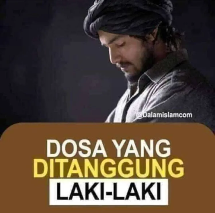 Dosa Yang Ditanggung Lelaki