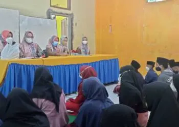 Upaya Membentuk PHBS di Tatanan Sekolah, Puskesmas Cisalak Subang Gelar Sosialisasi di Ponpes Darul Falah Cimanggu