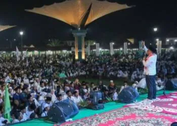 Maulid Nabi Muhammad SAW, Bareng Puluhan Ribu Warga dan 100 Kiai di Masjid Agung Banten