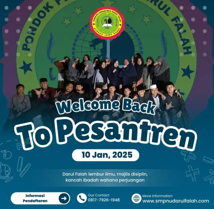 Kembali ke Pondok: Santri Darul Falah Cimanggu Siap Melanjutkan Pembelajaran