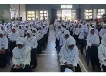 250 Calon Santri Baru Ikuti Wawancara dan Tes di Ponpes Pagelaran III Cisalak Subang