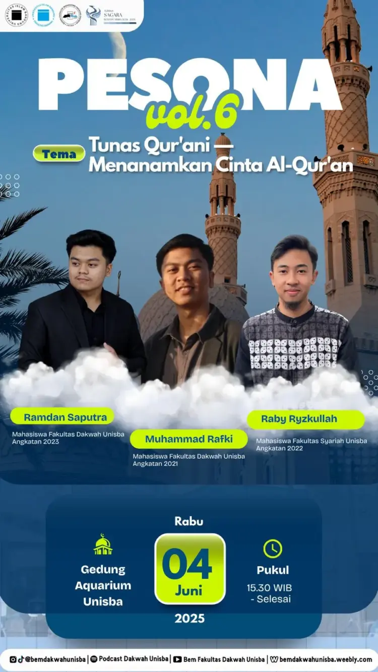 BEM Dakwah UNISBA Gelar PESONA Vol. 6: Menanam Cinta Al-Qur’an